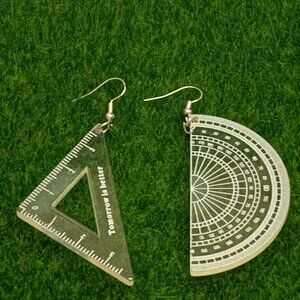 Math Earring, Teacher Earring, Educator Earring, Teacher Appreciation Gift